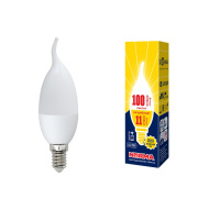 Лампа VOLPE LED-CW37-11W/WW/E14/FR/NR, 3000K