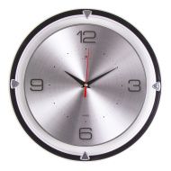 Часы 3124-002 рама черная "Классика"