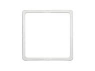 Квадрат протекторный LED 90х90 мм прозрачный PROFI