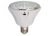 Светильник аккуму. светодиод.Camelion LA-109 24LED,DC, 220В патрон