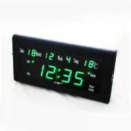 Часы VST795 W-4 зел.цифры