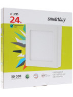 Накладной (LED) светильник Square SDL Smartbuy-24w/5000K/IP20