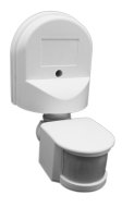 Датчик движения PMS-IR 008 1200Вт 180° 12м WH IP44 Jazzway