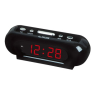 Часы VST716-1 красные цифры