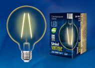 Лампа Uniel, Vintage LED-G95-4W/GOLDEN/E27 GLV21GO