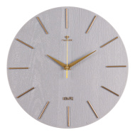 Часы 3020-008 корпус серый с золотом "Классика" 