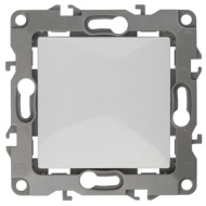 12-01 Выключатель ЭРА, 12-1101-01, белый