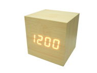 Часы эл. VST869-1 крас.цифры (СВЕТЛО-коричневый)