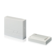 Беспроводной звонок ТМ Volpe UDB-Q020 W-R1T1-16S-30м-WH 16мелод. радиус 30м. белый Uniel 