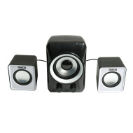 Dialog Colibri AC-202UP BLACK - aкустические колонки 2.1, 11W RMS, черные, питание от USB