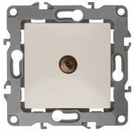 12-02 Розетка TV ЭРА, 12-3102-02, проходная, сл. кость