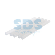 Клеевой стержень 11/100 мм, Блистер, Прозрачный, 12 шт/уп.