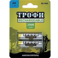 Аккумул. Трофи HR06 2BL 2500mAh/20/