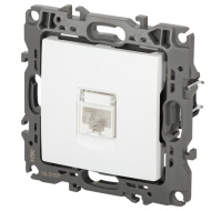 Розетка ЭРА 12 12-3107-01М  RJ45, белый матовый
