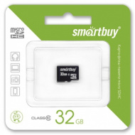 Карта памяти Micro-SD 32GB Smartbuy Class 10 UHS-I (без адаптера)