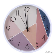 Часы 381-3 диаметр 30см, корпус белый