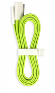Дата-кабель Smartbuy USB - 30-pin для Apple, магнитный, длина 1,2 м, зеленый (iK-412m green)