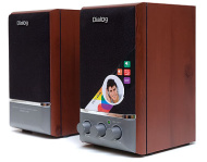 Акуст колонки AD-04 Cherry Dialog RMS 2*8W
