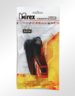 Кабель соединительный Mirex USB 2.0 AM-BM 3 метра (7238)