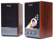 Акуст колонки AD-05 Cherry Dialog RMS 2*10W