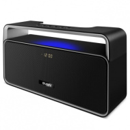 Sven PS-185BL, порт. акустика 1.0, встр.аккум.2000мА*ч, FM-тюнер, microSD, Bluetooth, дисплей,часы