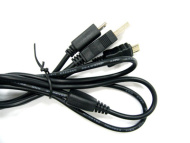 Кабель USB(штекер mini USB+micro USB-штекер USB)Орбита TS-3051