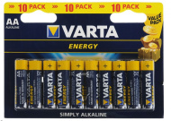 Эл. пит. Varta-4106 Energy 1,5V LR6(AA)-10BL (100)