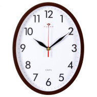 Часы 2720-101Br корпус коричневый овал "Классика" 