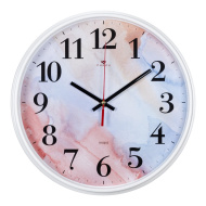 Часы 2940-108 корпус белый "Акварель" 