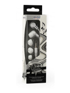 Внутриканальные наушники Smartbuy JAZZ, белые, 3 пары силиконовых вставок (SBE-710)