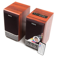 Акуст колонки AD-07 Cherry Dialog RMS 2*12W