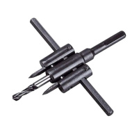 Сверло регулируемое по дереву SPARK LUX двухрезцовое, ⌀30mm-120mm, на блистере