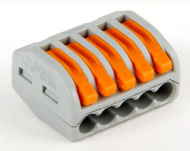 Клемма 222-415 (5Х2,5мм², с рычажком) REXANT 07-5155