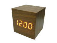 Часы эл. VST869-1 крас.цифры (ТЕМНО-коричневый)