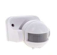 Инфракрасный датчик движения Smartbuy, настенный 1200Вт, до 12м, IP44 (sbl-ms-009)