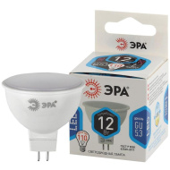 Лампа светод. ЭРА LED MR16-12W-840-GU5.3 ЭРА (диод, софит, 12Вт, нейтр, GU5.3) 