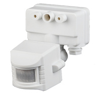 Датчик движения ЭРА MD 02 (1200Вт, IP-44, 12м)