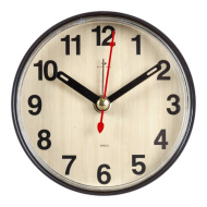 Будильник В7-003 корпус коричневый "Эко"