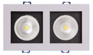  Светильник встраиваемый Jazzway PSP-S 212 2x8W 4000K 55° White IP40