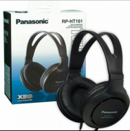 Наушники Panasonic RP-HT161E-K полноразмерные закрытого типа, черные