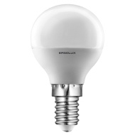 Лампа Ergolux LED G45-7W-E14-3000K шар