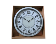 Часы арт 8714A большие светло-серые