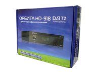 Цифровой ресивер DVB-T2 Орбита HD918 + HD плеер/20/40