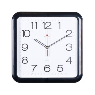 Часы 7667 В корпус черный квадрат "Классика"