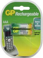 Аккумул. GP HR03 650MAh BL2