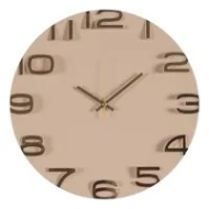 Часы 3430-007 корпус бежевый с золотом "Классика" 