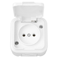 Розетка Беларусь брызгозащ.нар. IP54 PA16-236