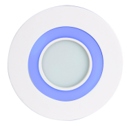 Светильник встраиваемый PPL-R 12085 (12031) 6W/2W 6500K blue Jazzway