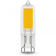 Лампа PLED-G9 COB  3w 240Lm 4000K 220В (стекло d13.6*50мм)  Jazzway