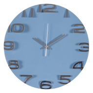 Часы 3430-005 корпус синий с серебром "Классика" 